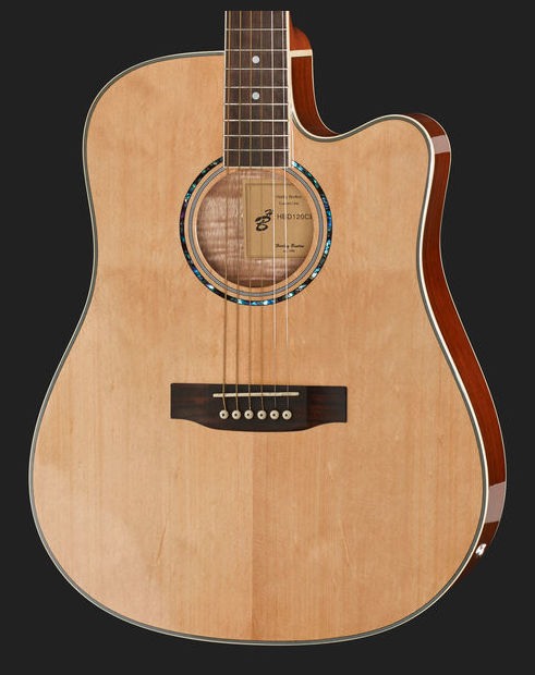 Chitara acustica Harley Benton D-120CE NT [6]