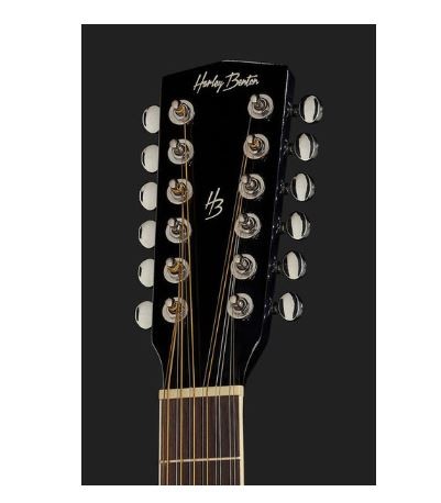 Chitara Harley Benton D-200CE-12BK [3]