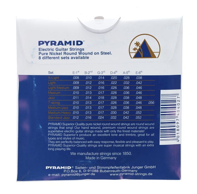 Corzi de chitara electrica Pyramid 009-046 [2]