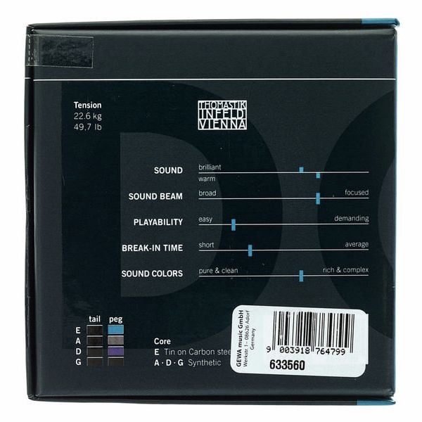 Corzi Thomastik DP100 Dominant Pro Violin 4/4 [2]