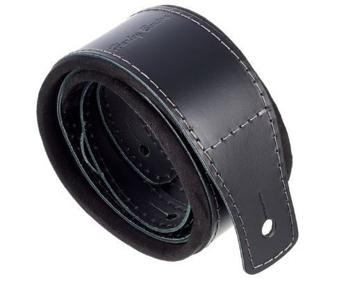 Curea de piele captusita Harley Benton Neagra [2]