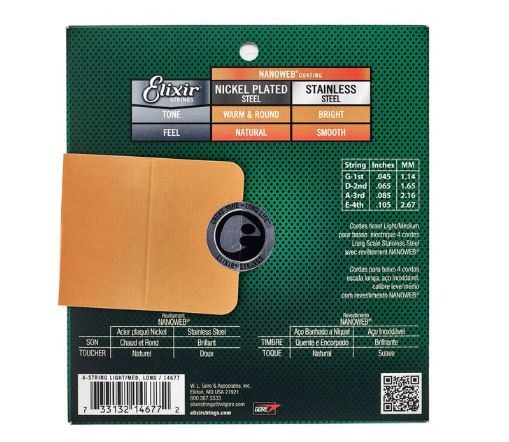 Elixir 14677 Stainless Steel L/M Bass [2]