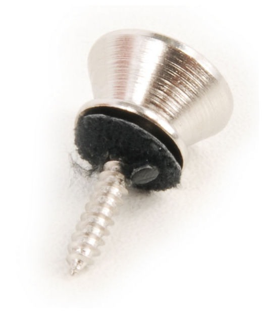 Harley Benton Strap Knob Set Chrome [2]