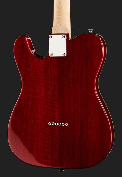 Harley Benton TE-90QM Trans Red [3]