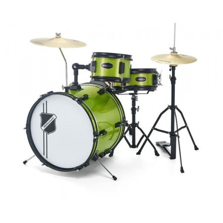 Millenium Youngster Drum Set Green [1]