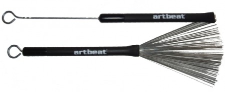 Bete de toba si percutie - Artbeat Metal Brushes Retractable