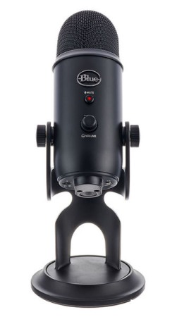 Microfoane broadcast, radio/TV - Blue Microphones Yeti Blackout
