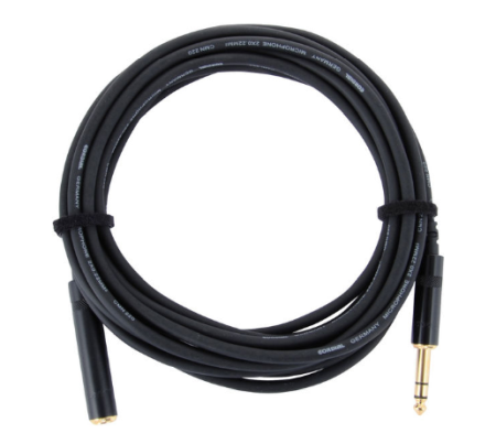 Cabluri echipate cu conectori - Cablu de prelungire casti Cordial CFM 5 VK