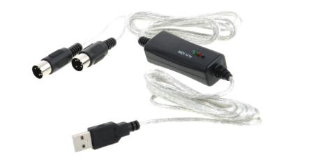 Cabluri USB-MIDI - Cablu Thomann Midi USB 1x1