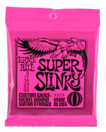 Chitare electrice, acustice, clasice si bas - Corzi de chitara electrica Ernie Ball 2223