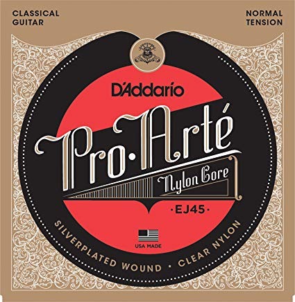 Chitare electrice, acustice, clasice si bas - Corzi pentru chitara clasica D'addario EJ45
