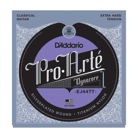 Chitare electrice, acustice, clasice si bas - D'addario EJ44TT Pro-Arte Titanium