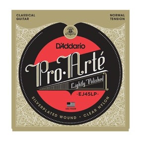 Chitare electrice, acustice, clasice si bas - D'addario EJ45LP Pro-Arte Silver Plated