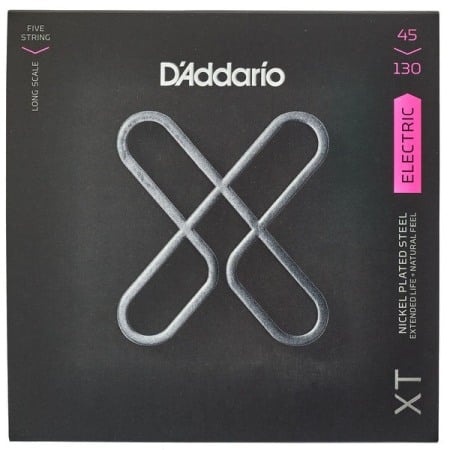 Chitare electrice, acustice, clasice si bas - Daddario XTB45130 5 Strings Regular Light