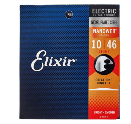 Chitare electrice, acustice, clasice si bas - Elixir Nanoweb Light 12052