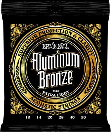 Chitare electrice, acustice, clasice si bas - Ernie Ball 2570 Aluminum Bronze