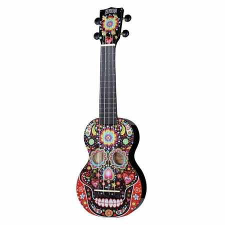 Ukulele soprano - Mahalo Skull Ukulele Day of the Dead