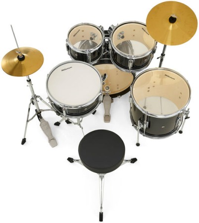 Millenium Focus Junior Drum Set Black [3]