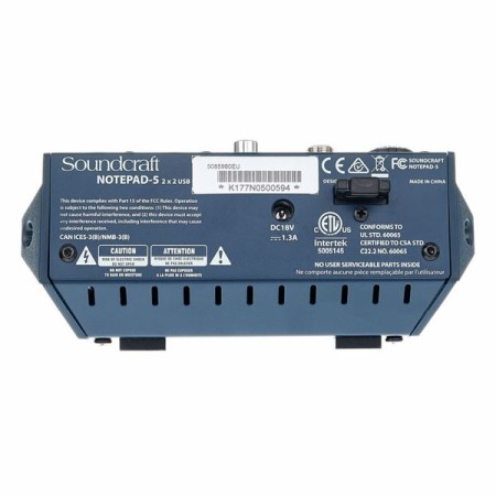 Mixer Soundcraft Notepad-5 [2]