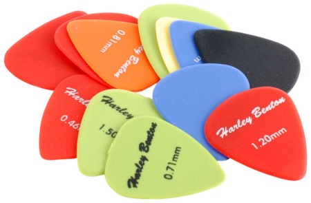 Chitare electrice, acustice, clasice si bas - Pana de chitara HB Nylon Player Pick Set