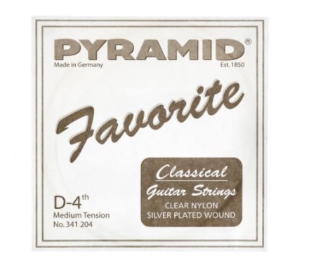 Chitare electrice, acustice, clasice si bas - Pyramid D 4 Nylon (coarda Re)