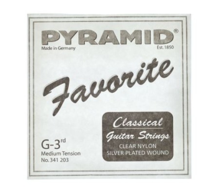 Chitare electrice, acustice, clasice si bas - Pyramid G 3 Nylon (coarda Sol)