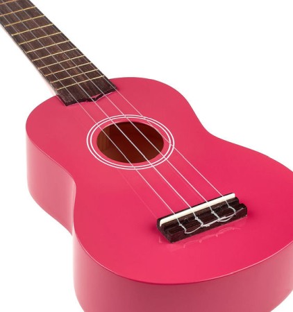 Ukulele Harley Benton UK-12 Magenta Pink [1]