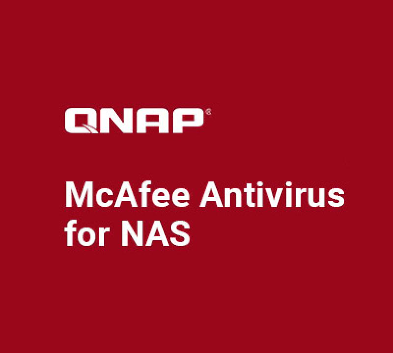 NAS - QNAP McAfee AntiVirus 5 Years License