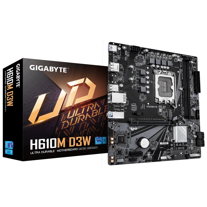 PC, Componente & Software - MB GIGABYTE H610M D3W