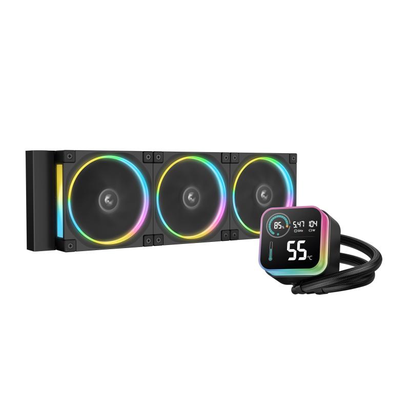 PC, Componente & Software - CPU COOLER DEEPCOOL LQ360 RGB BLACK