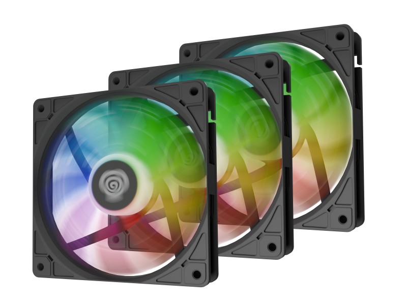 Ventilatoare carcasa - Ventilatoare GENESIS OXAL 120 ARGB BLACK