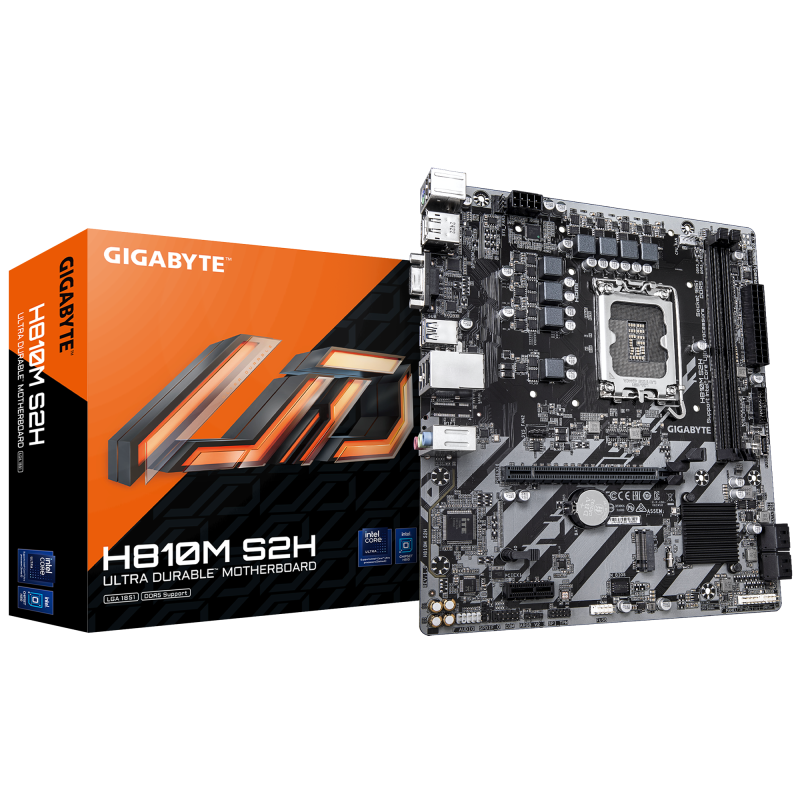 PC, Componente & Software - MB GIGABYTE H810M S2H LGA1851 DDR5