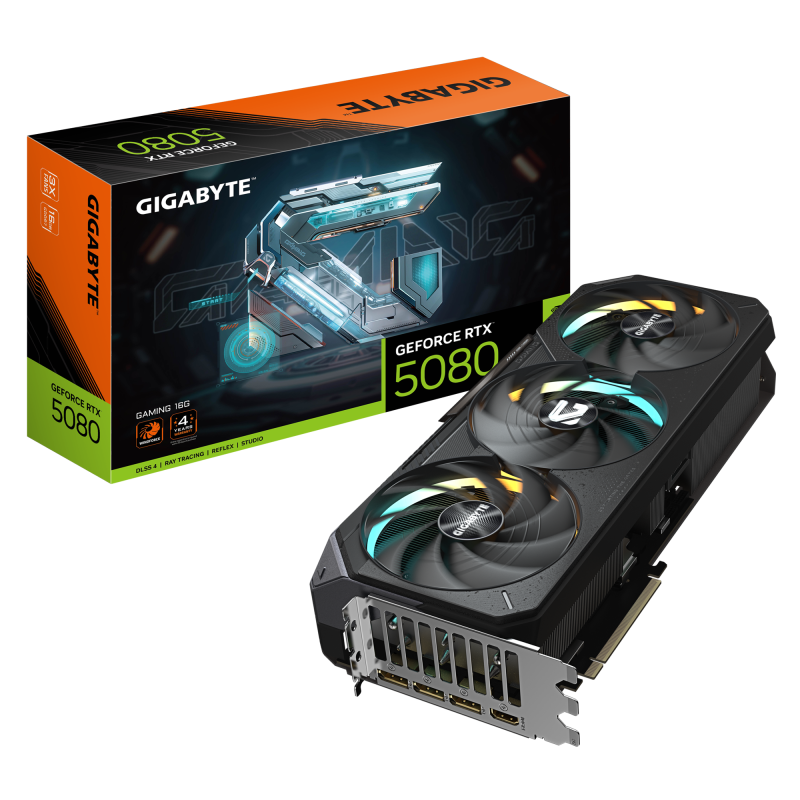PC, Componente & Software - VGA GB GEFORCE RTX 5080 GAMING  16G