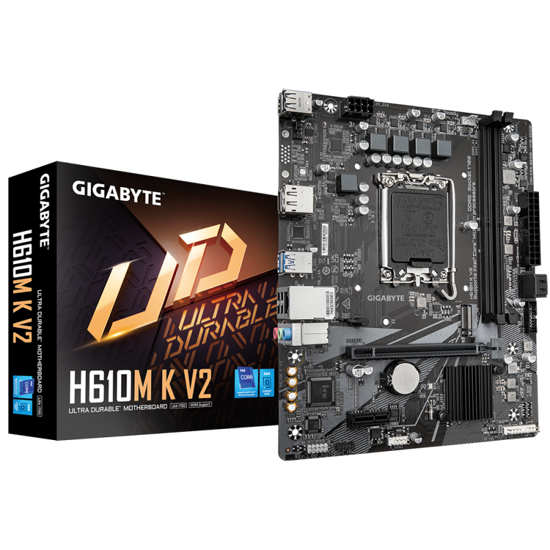 PC, Componente & Software - MB GIGABYTE H610M K V2 LGA1700 DDR5