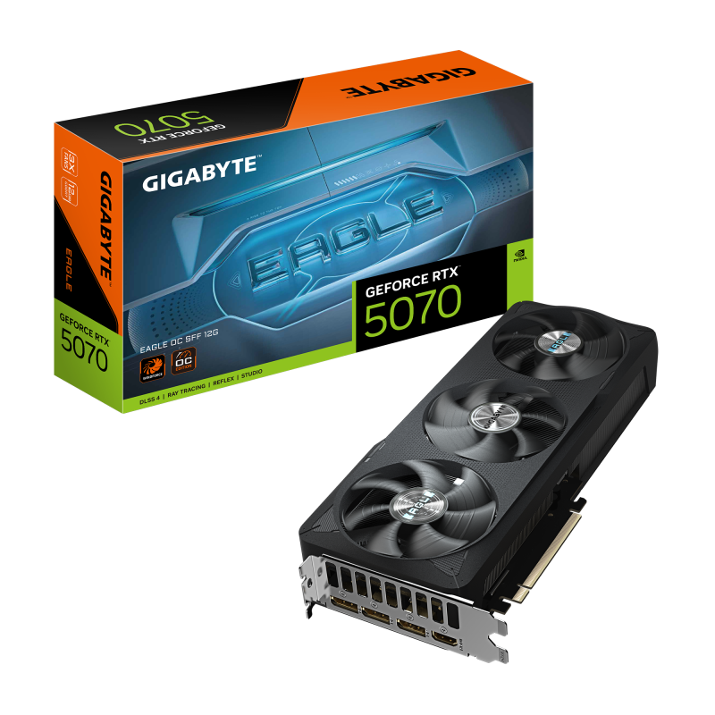 PC, Componente & Software - VGA GIGABYTE RTX 5070 EAGLE OC SFF 12GB