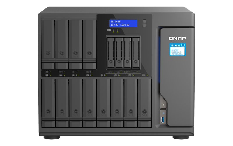 NAS QNAP 1655 16-Bay, CPU Intel® Atom® [1]
