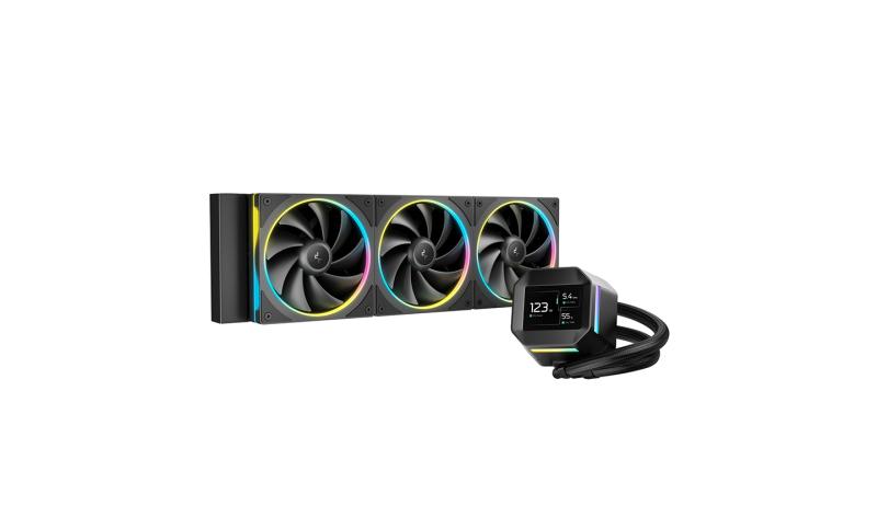 PC, Componente & Software - CPU COOLER DEEPCOOL LM360 RGB BLACK