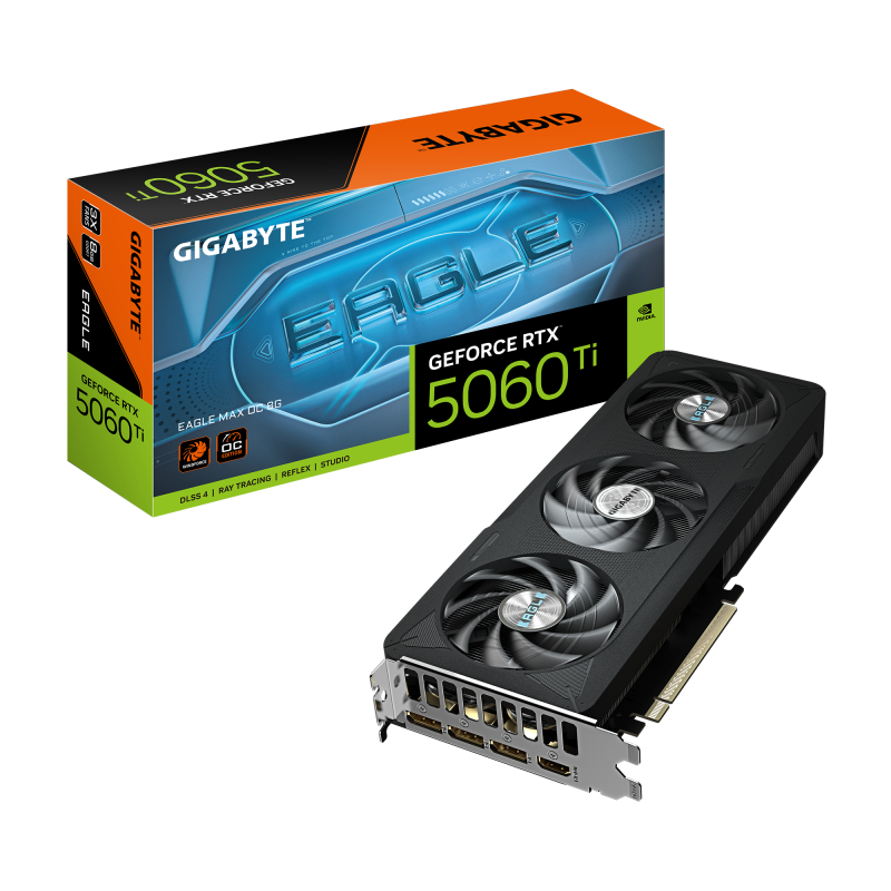 PC, Componente & Software - VGA GB RTX 5060TI EAGLE MAX OC 8GB