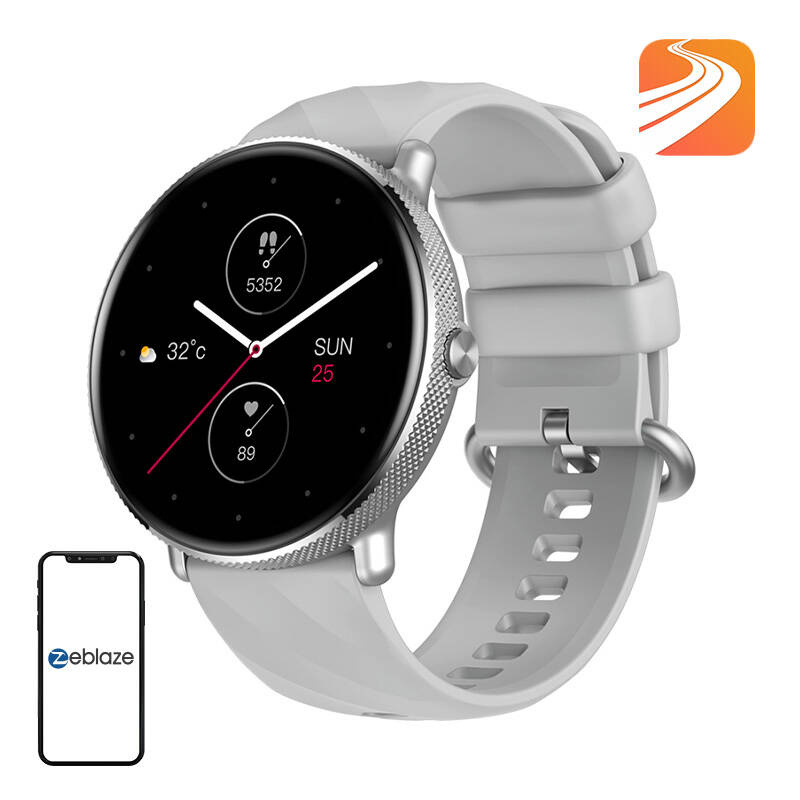 Ceasuri inteligente - Ceas inteligent Zeblaze GTR 3 Pro (argintiu)