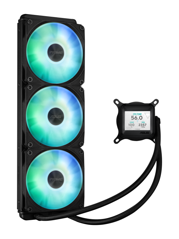 Coolere - CPU COOLER ASUS PRIME LC 360 LCD ARGB