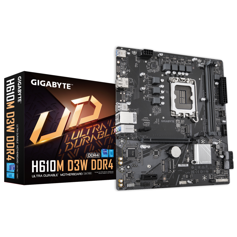 PC, Componente & Software - MB GIGABYTE H610M D3W LGA1700 DDR4