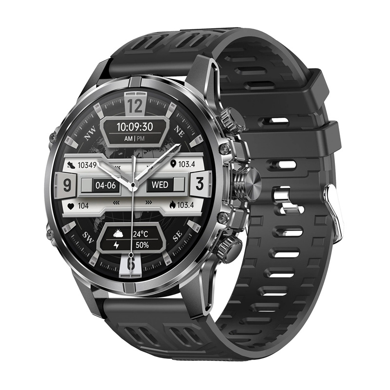 Ceasuri inteligente - Ceas inteligent Blitzwolf BW-AT6 plus (negru)