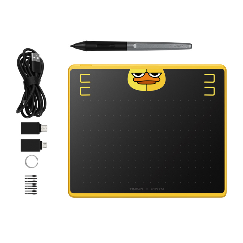 Tablete Grafice - Tabletă grafică Huion HS64 SE