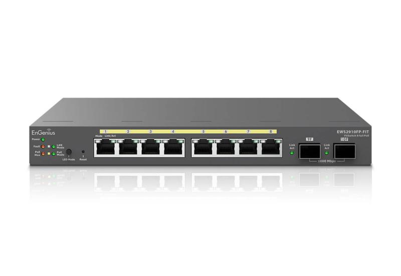 Access Points & Range Extendere - Switch EnGenius GbE PoE.af/at(+) 130W