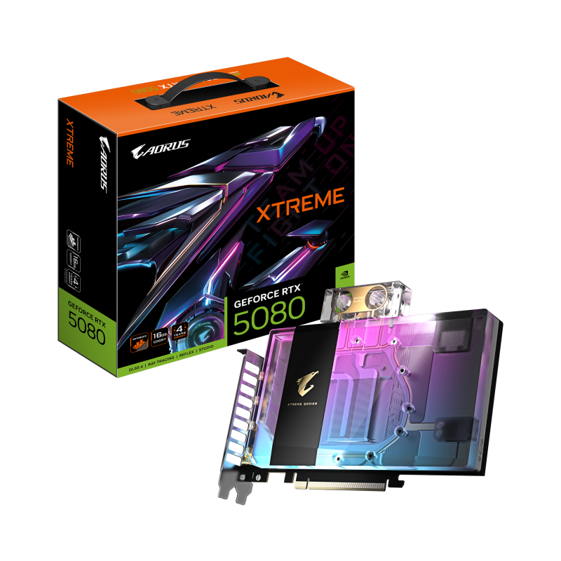 PC, Componente & Software - VGA GB AORUS GF RTX5080 XTREME WF WB 16G