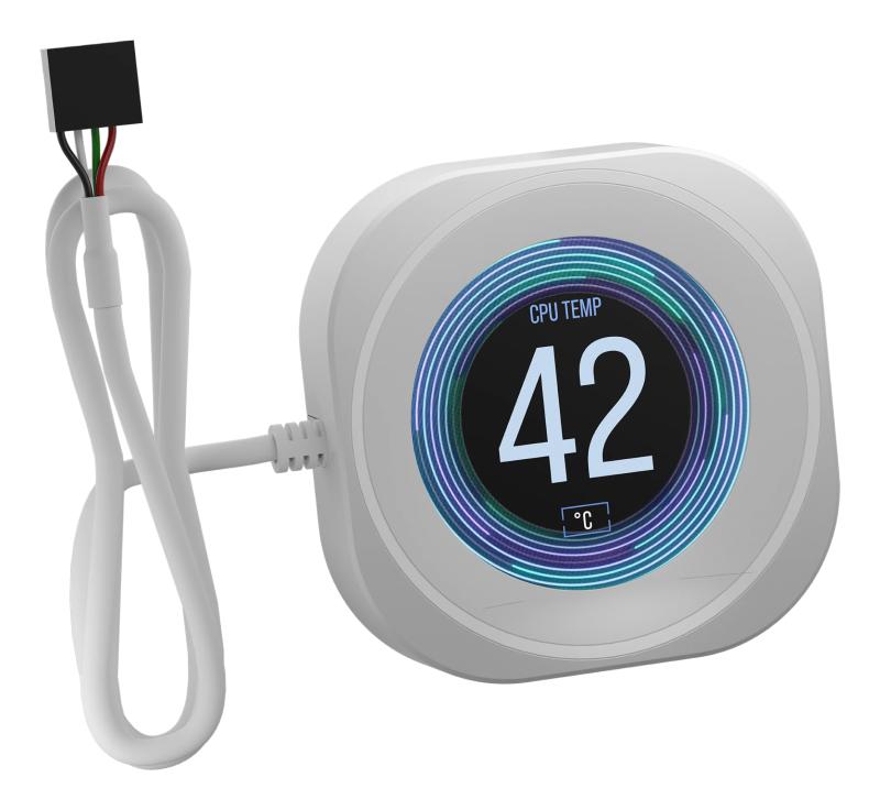 Coolere - Corsair NAUTILUS RS LCD Screen Module WH