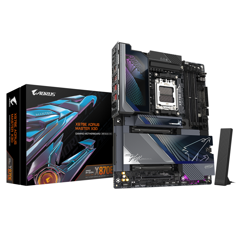 Componente PC NOI - GIGABYTE X870E AORUS MASTER X3D