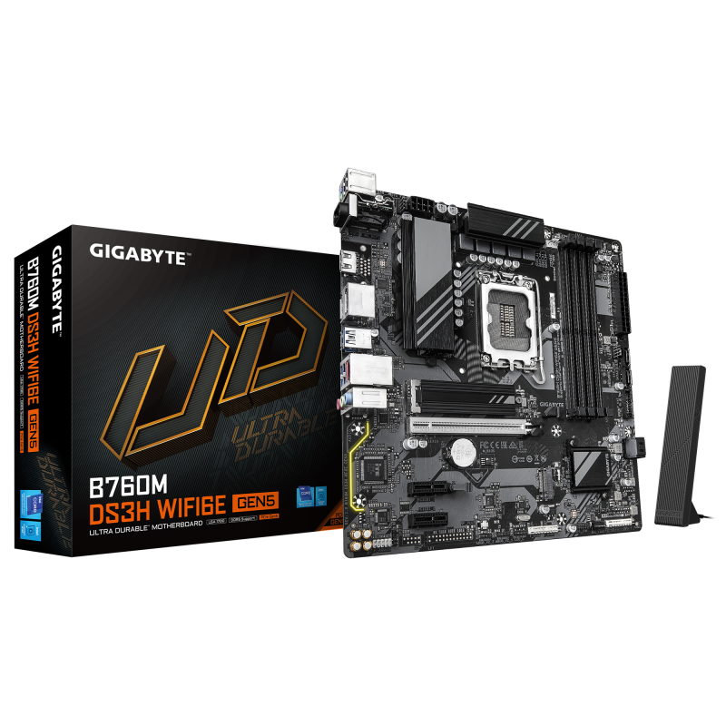 PC, Componente & Software - MB Gigabyte B760M DS3H WIFI6E GEN5