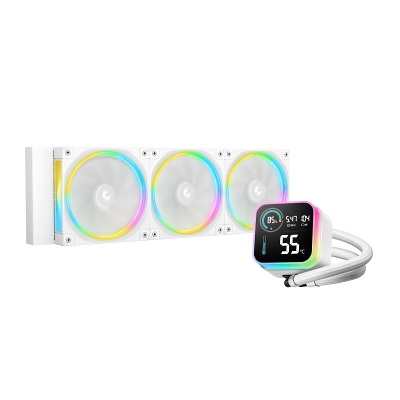 PC, Componente & Software - CPU COOLER DEEPCOOL LQ360 RGB WHITE