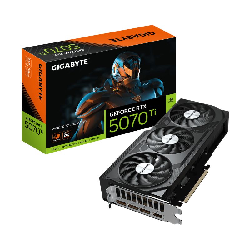 PC, Componente & Software - GIGABYTE GeForce RTX 5070 Ti WINDFORCE